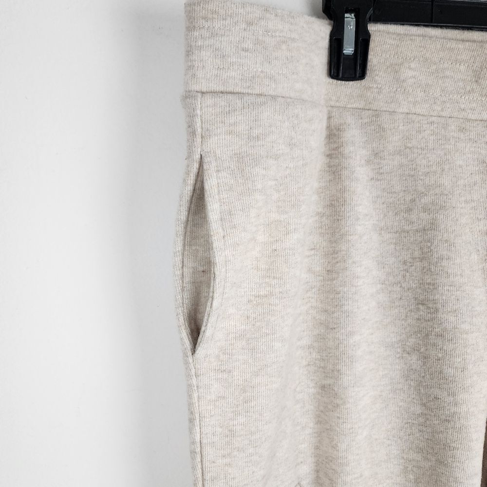 First Kick Maternity Sweatpants Cargo Pants Wide Leg Joggers Cream Size XL - Picture 11 of 15